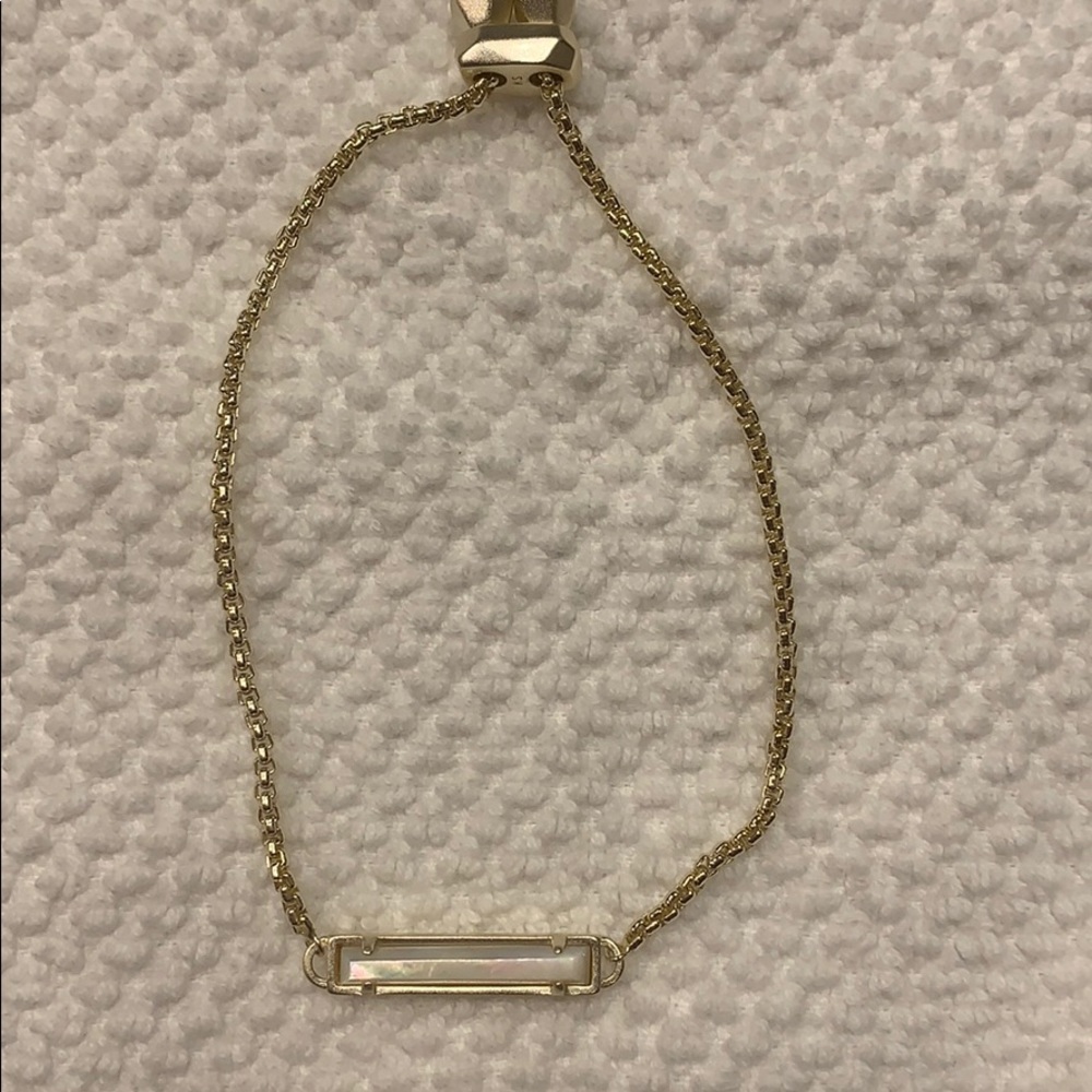 Kendra Scott Stan adjustable gold bracelet